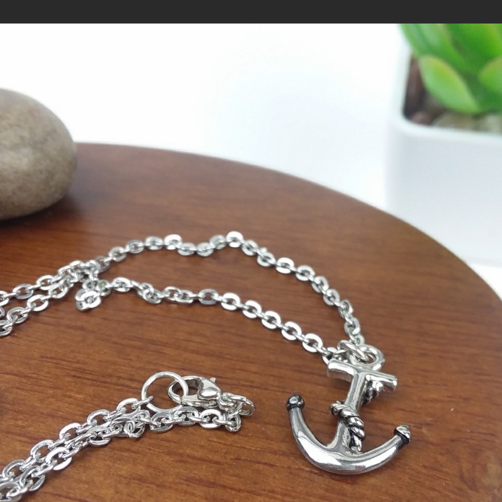 Anchor Charm Necklace Anchor Charm Necklace